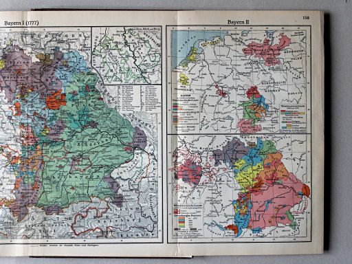 Putzgers Historischer Schul-Atlas, Große Ausgabe, 1931/33
158. Bayern II