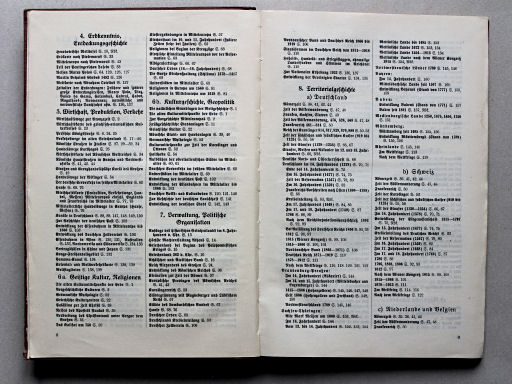 Putzgers Historischer Schul-Atlas, Große Ausgabe, 1934
Inhoudsopgave 4 / Table of contents 4