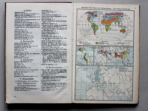 Putzgers Historischer Schul-Atlas, Große Ausgabe, 1934
Inhoudsopgave 6 / Table of contents 6