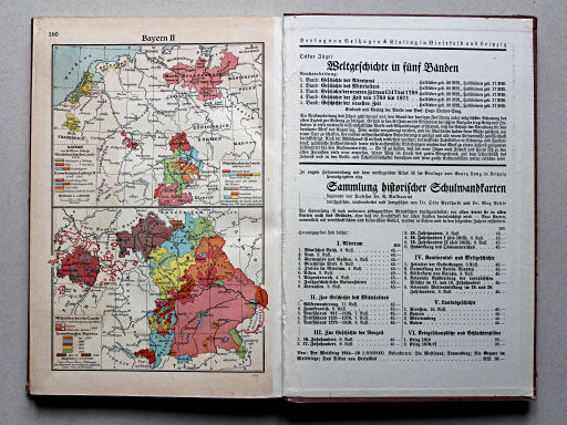 Putzgers Historischer Schul-Atlas, Große Ausgabe, 1934
Schutblad achterin / Rear endpaper