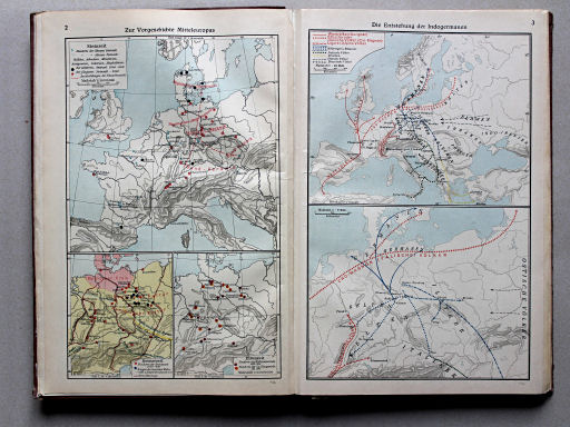 Putzgers Historischer Schul-Atlas, Große Ausgabe, 1934
2. Zur Vorgeschichte Mitteleuropas
3. Die Entstehung der Indogermanen