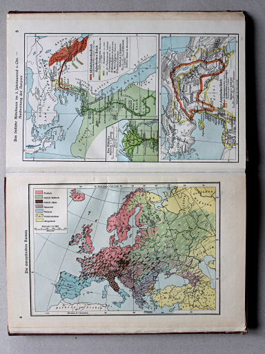 Putzgers Historischer Schul-Atlas, Große Ausgabe, 1934
4. Die europäischen Rassen