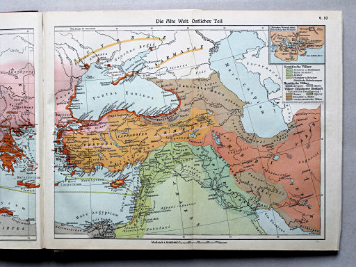 Putzgers Historischer Schul-Atlas, Große Ausgabe, 1934
9.10. Die Alte Welt. Östlicher Teil