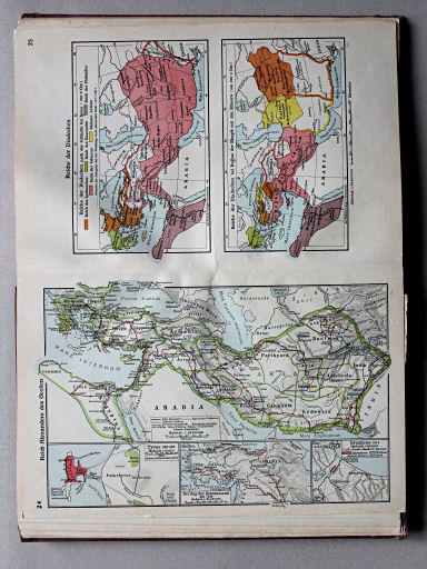 Putzgers Historischer Schul-Atlas, Große Ausgabe, 1934
24. Reich Alexanders des Großen