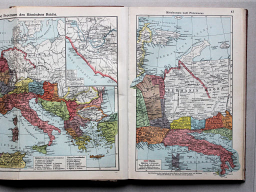 Putzgers Historischer Schul-Atlas, Große Ausgabe, 1934
43. Mitteleuropa nach Ptolemaeus