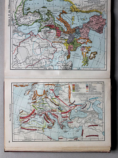 Putzgers Historischer Schul-Atlas, Große Ausgabe, 1934
46. Zur Völkerwanderung