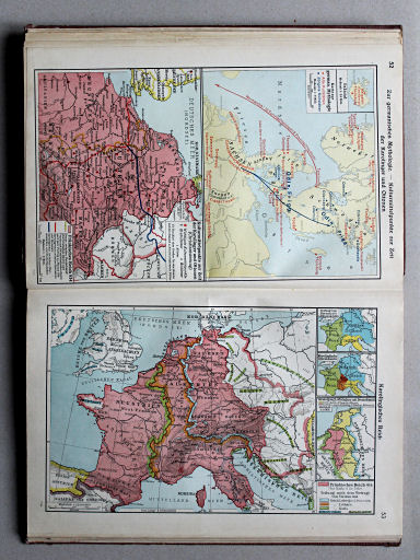 Putzgers Historischer Schul-Atlas, Große Ausgabe, 1934
53. Karolingisches Reich