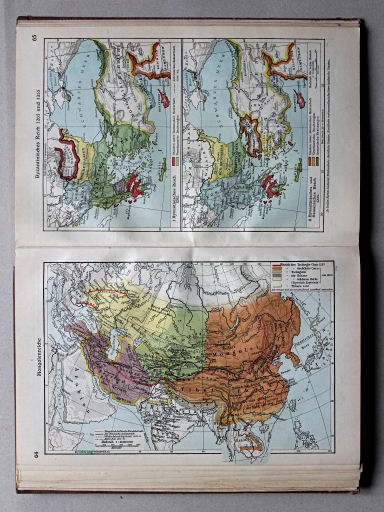 Putzgers Historischer Schul-Atlas, Große Ausgabe, 1934
64. Mongolenreiche