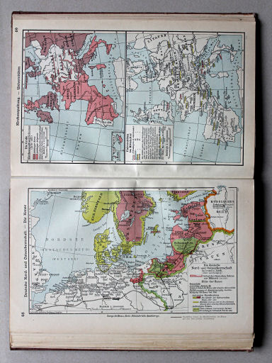 Putzgers Historischer Schul-Atlas, Große Ausgabe, 1934
68. Deutsche Nord- und Ostseeherrschaft – Die Hanse