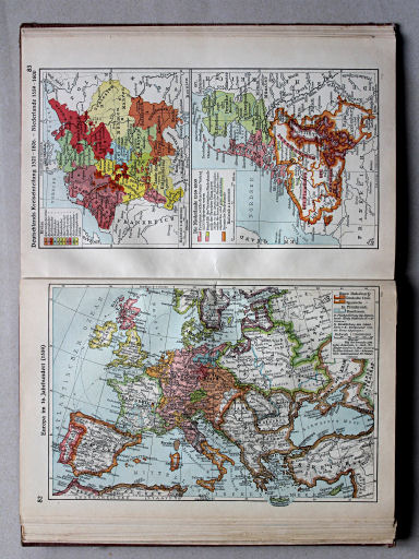 Putzgers Historischer Schul-Atlas, Große Ausgabe, 1934
82. Europa im 16. Jahrhundert (1559)