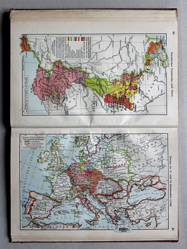 Putzgers Historischer Schul-Atlas, Große Ausgabe, 1934
87. Europa im 17. und 18. Jahrhundert (1740)