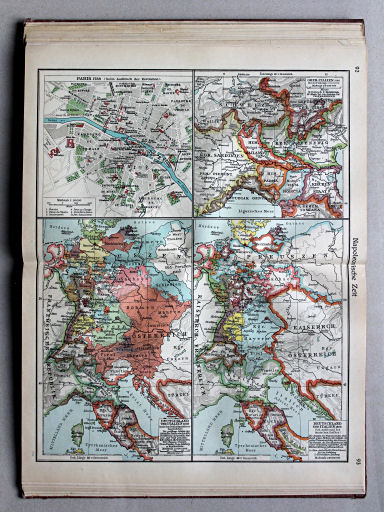 Putzgers Historischer Schul-Atlas, Große Ausgabe, 1934
92.93. Napoleonische Zeit