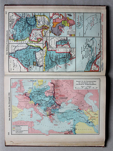 Putzgers Historischer Schul-Atlas, Große Ausgabe, 1934
116. Der Weltkrieg IV: Das Kriegsjahr 1916