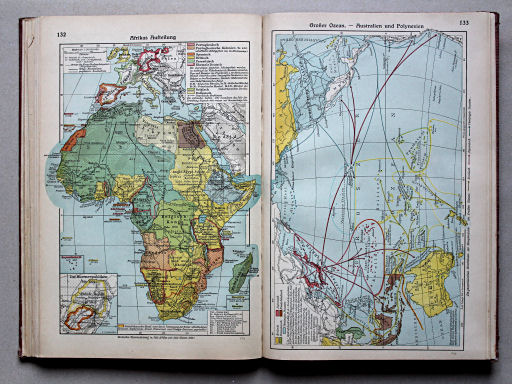 Putzgers Historischer Schul-Atlas, Große Ausgabe, 1934
132. Aufteilung Afrikas