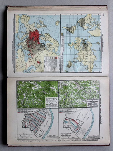 Putzgers Historischer Schul-Atlas, Große Ausgabe, 1934
141. Zur Geschichte der deutschen Landschaft