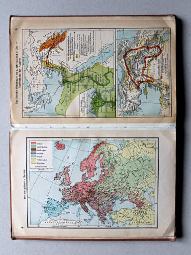 Putzgers Historischer Schul-Atlas, Große Ausgabe, 1937
4. Die europäischen Rassen