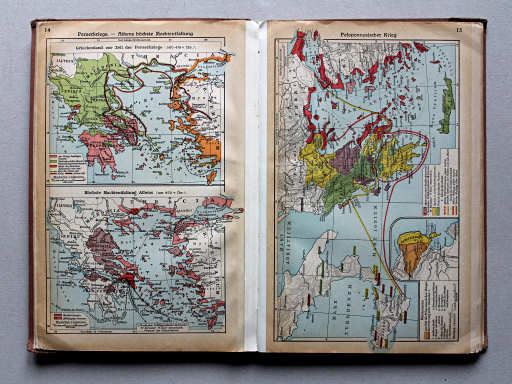 Putzgers Historischer Schul-Atlas, Große Ausgabe, 1937
14. Perserkriege – Athens höchste Machtentfaltung