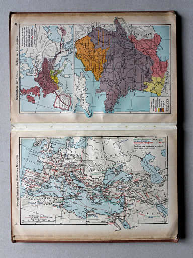 Putzgers Historischer Schul-Atlas, Große Ausgabe, 1937
34. Wirtschaftskarte des Römischen Weltreichs