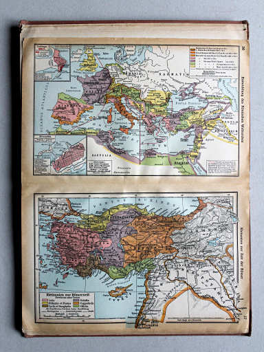 Putzgers Historischer Schul-Atlas, Große Ausgabe, 1937
36. Entwicklung des Römischen Weltreichs
37. Kleinasien zur Zeit der Römer