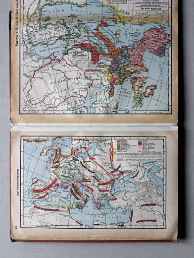 Putzgers Historischer Schul-Atlas, Große Ausgabe, 1937
46. Zur Völkerwanderung