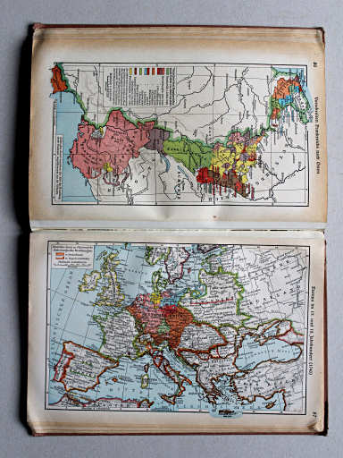 Putzgers Historischer Schul-Atlas, Große Ausgabe, 1937
87. Europa im 17. und 18. Jahrhundert (1740)