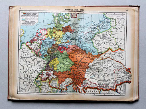 Putzgers Historischer Schul-Atlas, Große Ausgabe, 1937
100.101. Deutschland 1815-1866