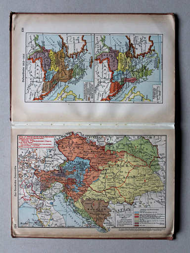 Putzgers Historischer Schul-Atlas, Große Ausgabe, 1937
124. Zur Geschichte Österreichs
