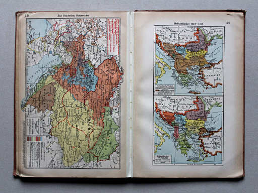 Putzgers Historischer Schul-Atlas, Große Ausgabe, 1937
125. Balkanländer 1812-1915