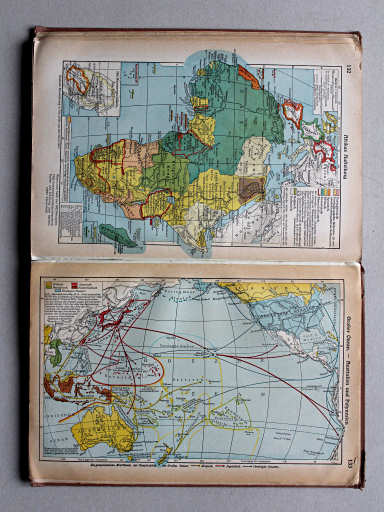 Putzgers Historischer Schul-Atlas, Große Ausgabe, 1937
133. Großer Ozean – Australien und Polynesien