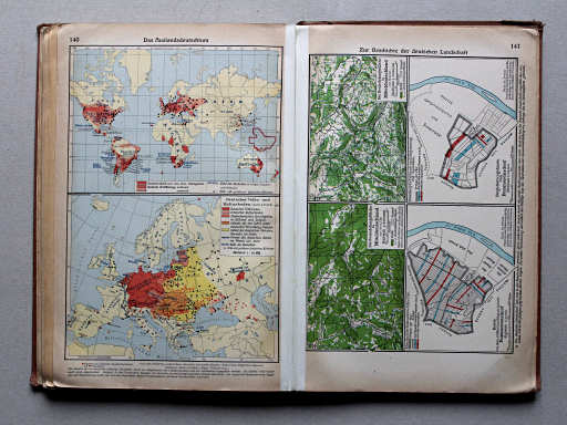 Putzgers Historischer Schul-Atlas, Große Ausgabe, 1937
140. Das Auslandsdeutschtum