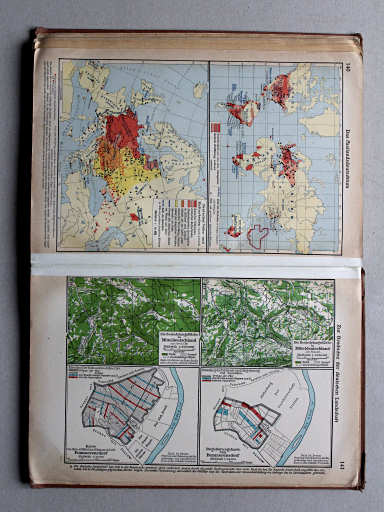 Putzgers Historischer Schul-Atlas, Große Ausgabe, 1937
141. Zur Geschichte der deutschen Landschaft
