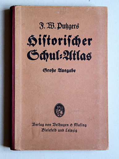 Putzgers Historischer Schul-Atlas, Große Ausgabe, 1942 (60.)
Voorkant band