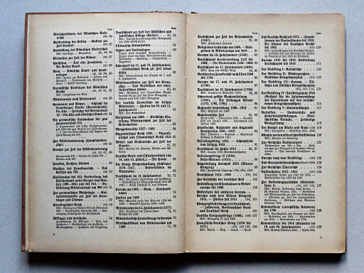 Putzgers Historischer Schul-Atlas, Große Ausgabe, 1942 (60.)
Inhoudsopgave 2 / Table of contents 2