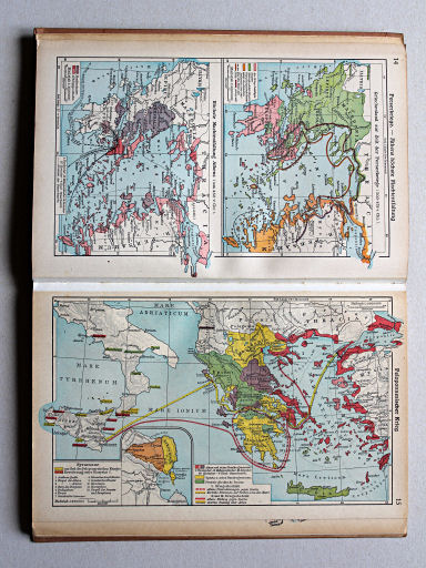 Putzgers Historischer Schul-Atlas, Große Ausgabe, 1942 (60.)
15. Peloponnesischer Krieg
