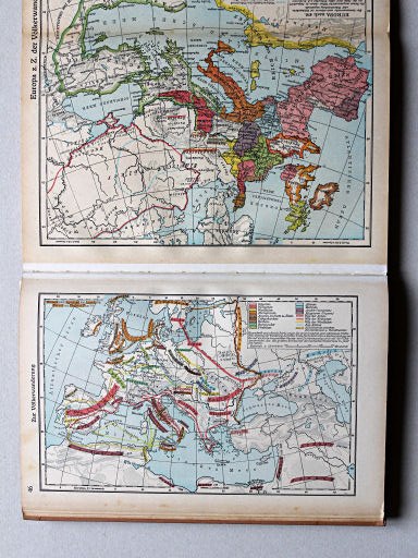 Putzgers Historischer Schul-Atlas, Große Ausgabe, 1942 (60.)
46. Zur Völkerwanderung