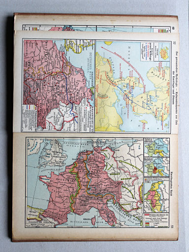 Putzgers Historischer Schul-Atlas, Große Ausgabe, 1942 (60.)
53. Karolingisches Reich
