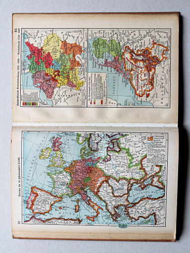 Putzgers Historischer Schul-Atlas, Große Ausgabe, 1942 (60.)
82. Europa im 16. Jahrhundert (1559)