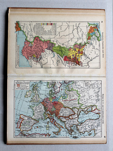 Putzgers Historischer Schul-Atlas, Große Ausgabe, 1942 (60.)
87. Europa im 17. und 18. Jahrhundert (1740)