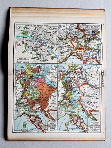 Putzgers Historischer Schul-Atlas, Große Ausgabe, 1942 (60.)
92.93. Napoleonische Zeit