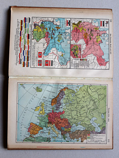 Putzgers Historischer Schul-Atlas, Große Ausgabe, 1942 (60.)
111. Europa 1878-1912