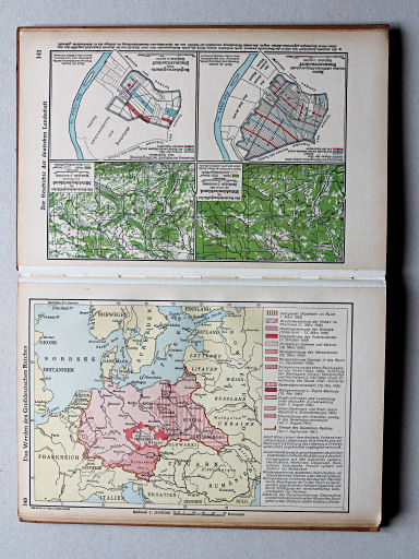 Putzgers Historischer Schul-Atlas, Große Ausgabe, 1942 (60.)
140. Das Werden des Großdeutschen Reiches
