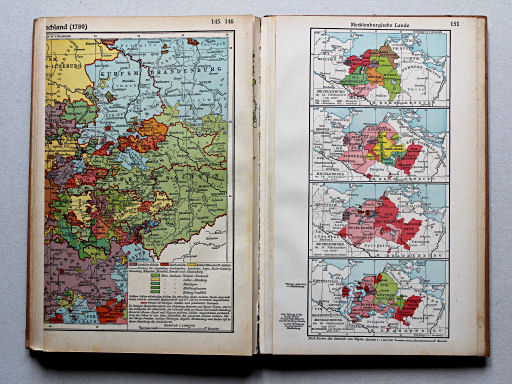 Putzgers Historischer Schul-Atlas, Große Ausgabe, 1942 (60.)
151. Mecklenburgische Lande