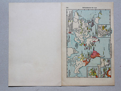 Geschichtskarten aus dem 'Putzger', 1949
120. Afrikas Aufteilung