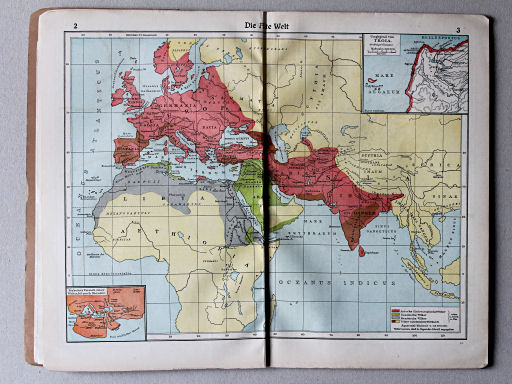 Putzgers Historischer Schul-Atlas, Tschechoslowakei, 1930
2.3. Die Alte Welt