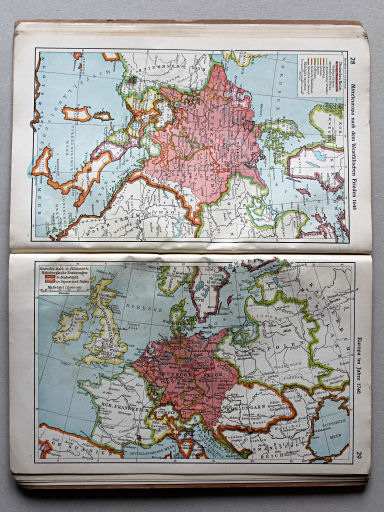 Putzgers Historischer Schul-Atlas, Tschechoslowakei, 1930
29. Europa im Jahre 1740