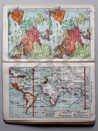 Putzgers Historischer Schul-Atlas, Tschechoslowakei, 1930
37. Das Zeitalter der Entdeckungen