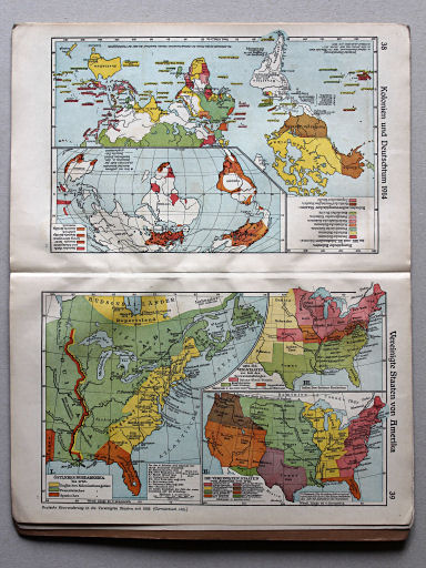 Putzgers Historischer Schul-Atlas, Tschechoslowakei, 1930
39. Vereinigte Staaten von Amerika