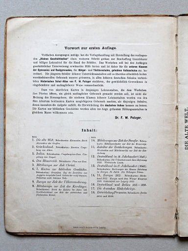 Velhagen & Klasings Kleiner Geschichtsatlas, 1900
x