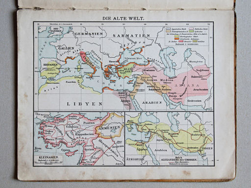 Velhagen & Klasings Kleiner Geschichtsatlas, 1900
1. Die alte Welt
