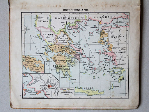 Velhagen & Klasings Kleiner Geschichtsatlas, 1900
2. Griechenland